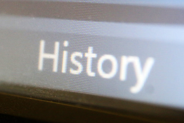LCD屏幕上的历史文本图片下载