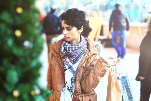 圣诞购物图片下载