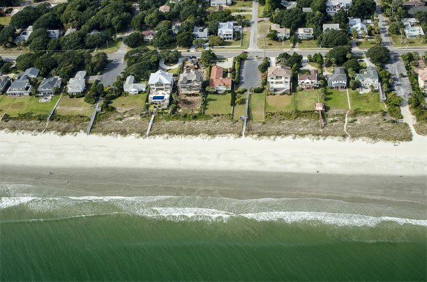 南卡罗莱纳州默特尔海滩的海滨豪宅图片下载