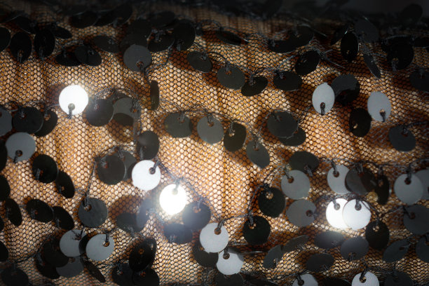 闪亮的亮片特写图片下载