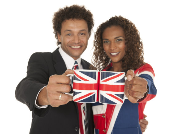 英国混血夫妇图片下载