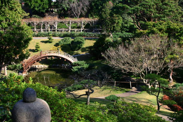 日式花园图片下载