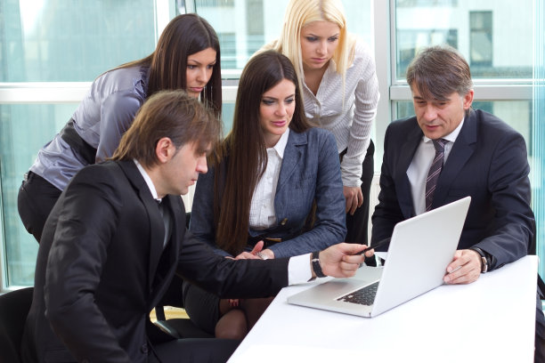 商务人士群体图片下载