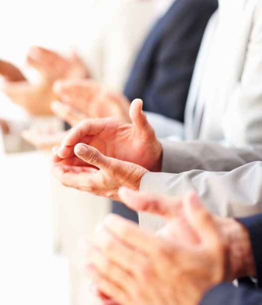 商界同事的掌声图片下载