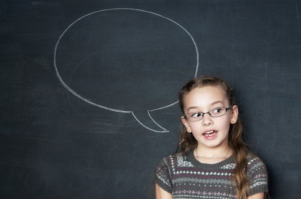 黑板,讲话泡沫图片下载