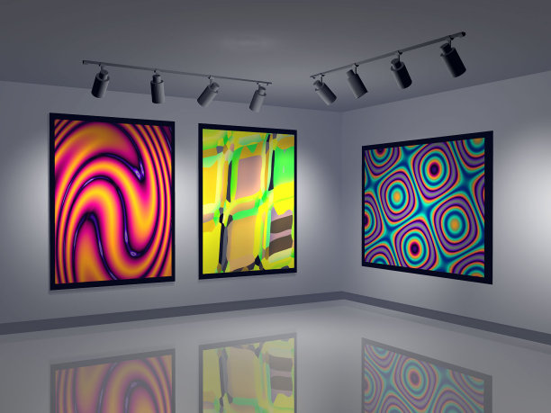 艺术画廊图片下载