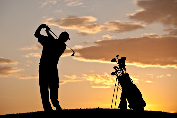 高尔夫球轮廓图片下载