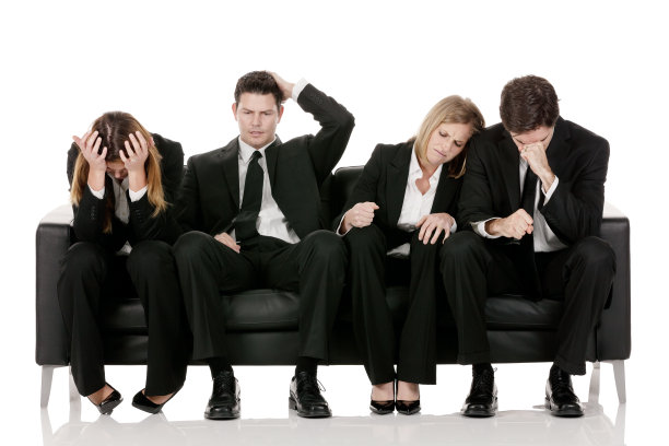 失望的业务团队图片下载