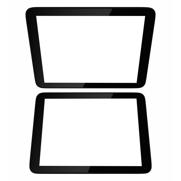 空白平板电脑黑色图片下载