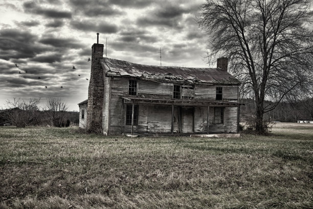 破败的小屋图片下载