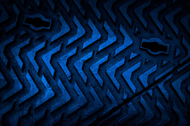 背景:深蓝色金属纹理图片下载