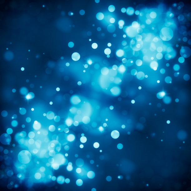 神奇的蓝色泡泡和闪光图片下载