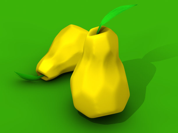 立方梨插图图片下载