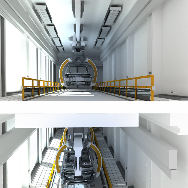 汽车工厂图片下载