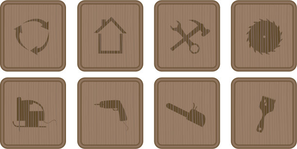 木纹工具图标图片下载