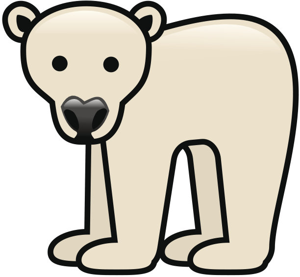 北极宝宝:北极熊图片下载