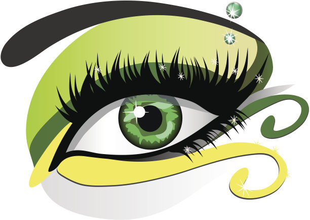 绿色的眼睛图片下载