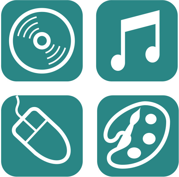 媒体图标图片下载