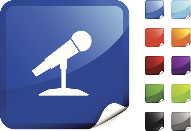 麦克风互联网版税免费矢量艺术图片下载