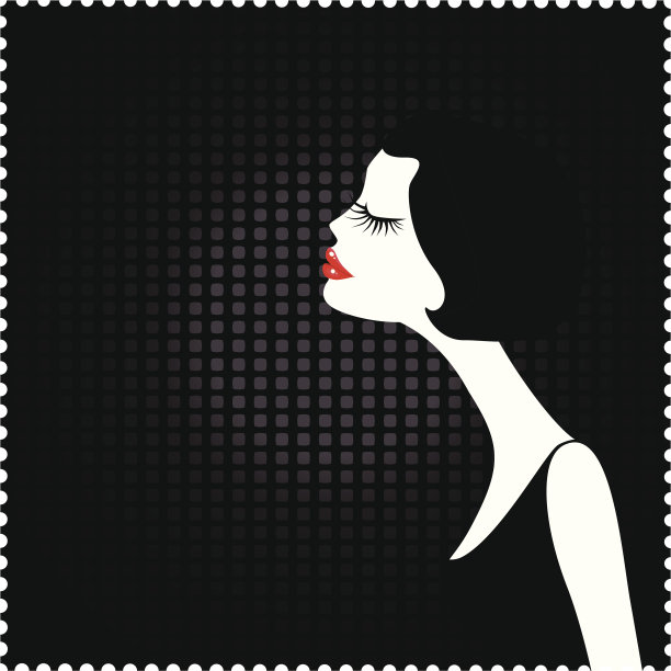 复古的女孩图片下载