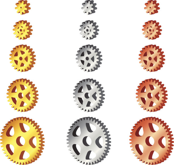 金属齿轮组图片下载