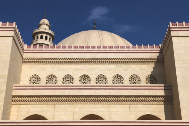 巴林麦纳麦的阿尔法塔赫清真寺图片下载