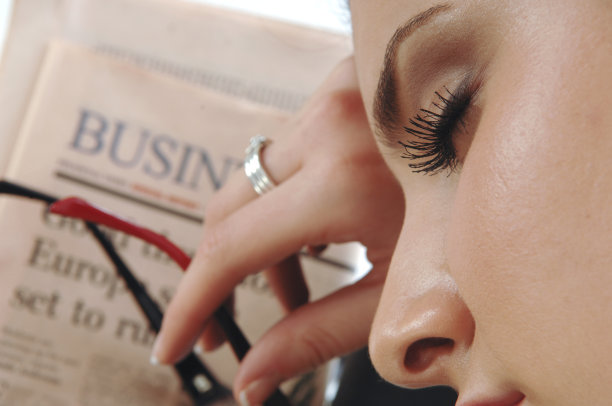 疲惫的女商人图片下载