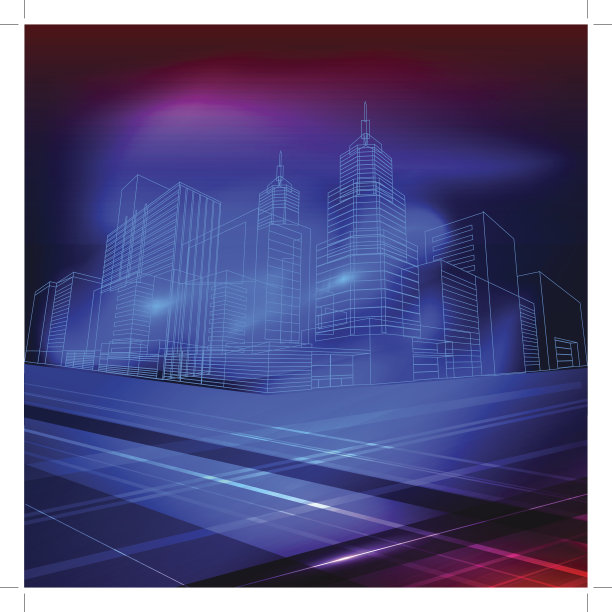 晚上的城市图片下载