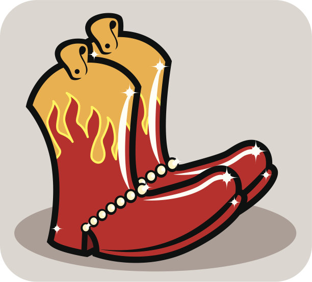 牛仔靴图片下载