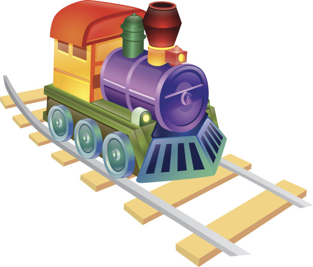 色彩斑斓的机车图片下载