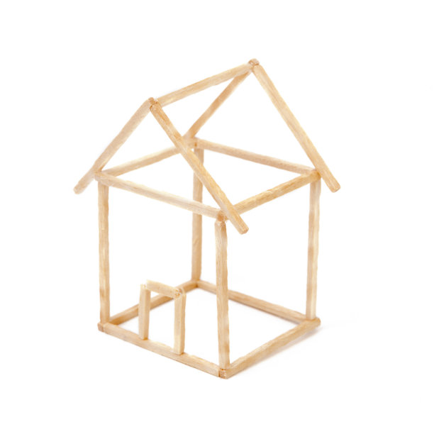 火柴房子图片下载