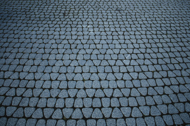 鹅卵石路面图片下载
