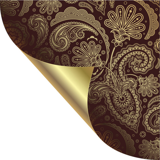 金色图案背景图片下载