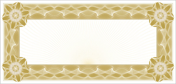 小型证书或息票图片下载