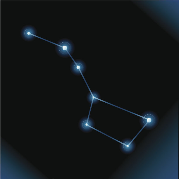 北斗七星素材图片