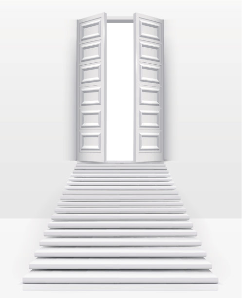 楼梯开门图片下载