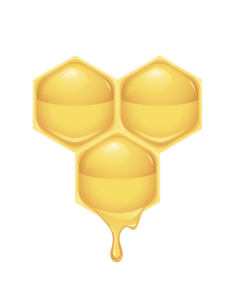 蜂窝滴素材图片