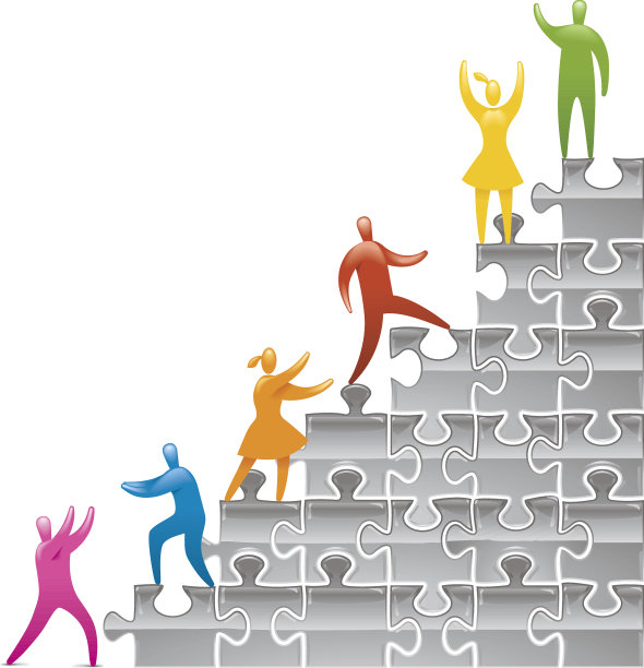 拼图式的成功之路图片下载