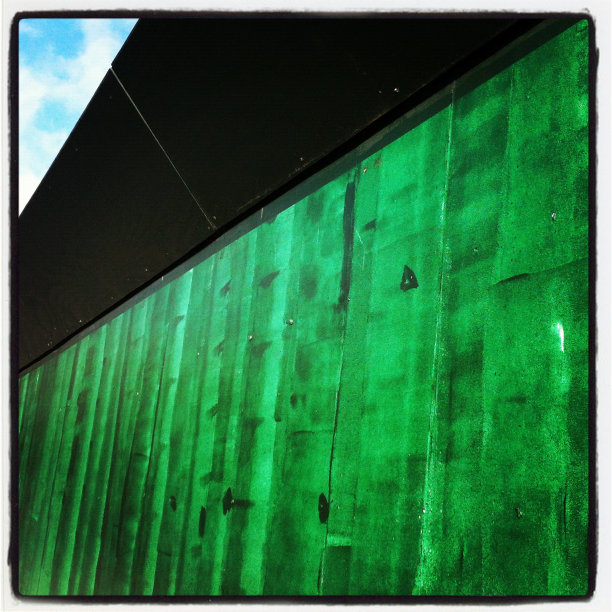 绿色木壁图片下载