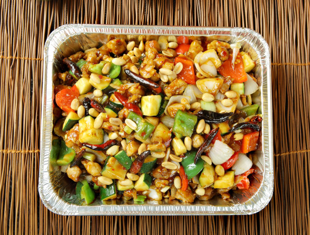 宫保鸡丁盘图片下载