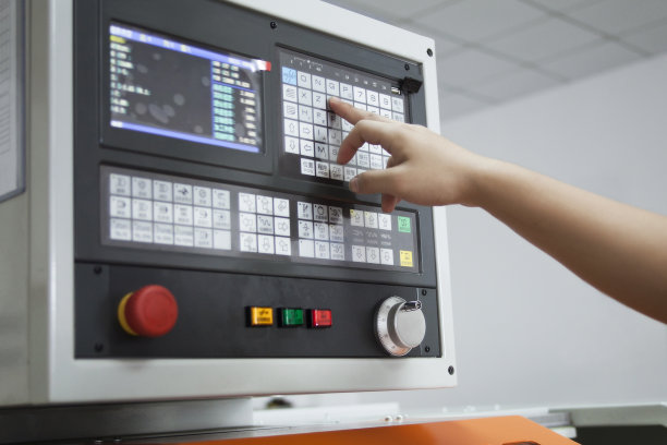 数控控制面板上的手指按钮图片下载