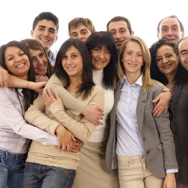 拥抱人群图片下载