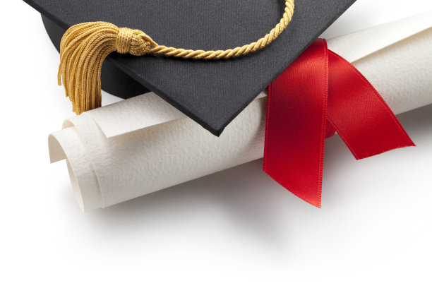 毕业帽及毕业证书图片下载