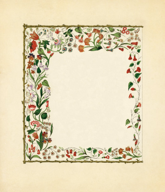 有攀缘植物的维多利亚式花架图片下载