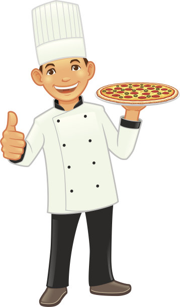 厨师和披萨图片下载