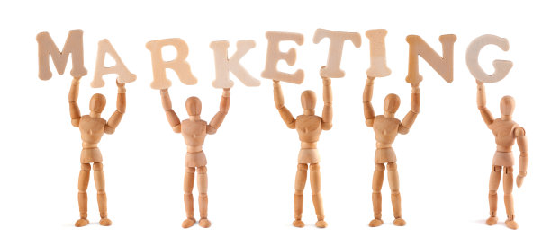 营销-木制人体模型持有这个词图片下载