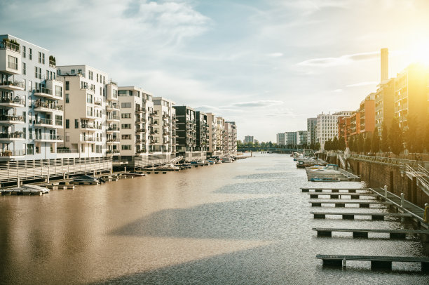 位于法兰克福的威斯特芬现代建筑图片下载