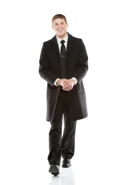 快乐的商人走图片下载