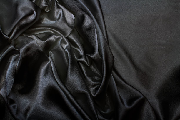 黑缎丝绸图片下载