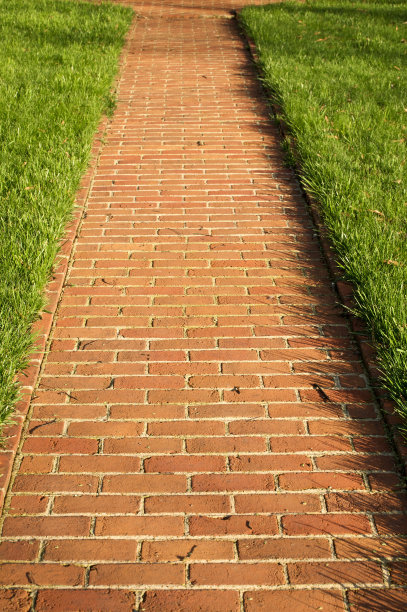 砖块人行道图片下载